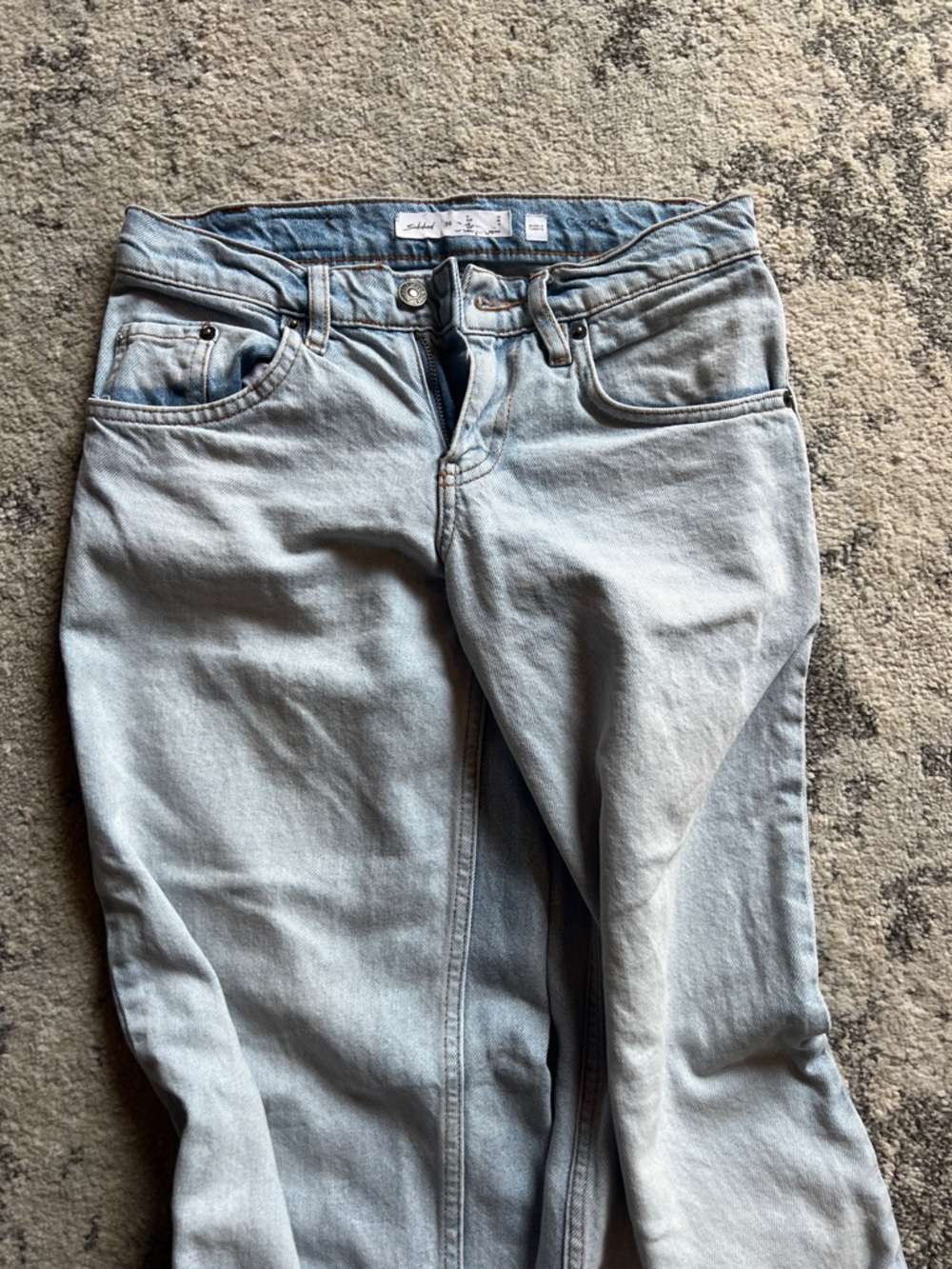 Straight Leg Light Blue Women’s Jeans